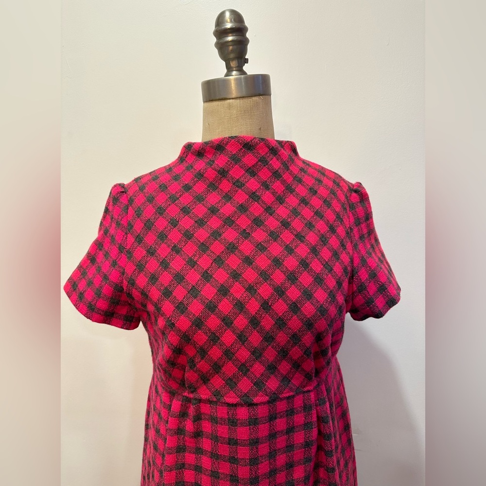 Vintage Adele Martin Wool Mini Dress